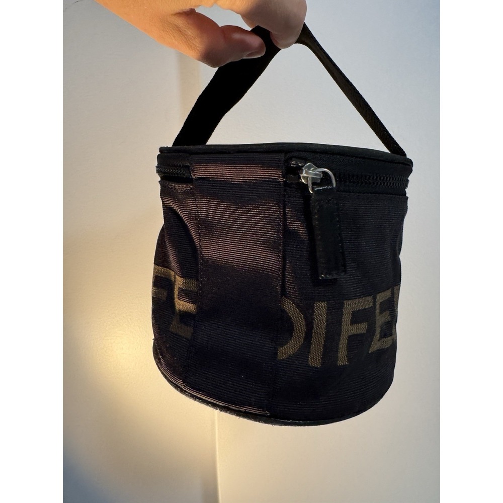 Fendi Canvas Vanity Bag Authentic - Picture 4 of 12